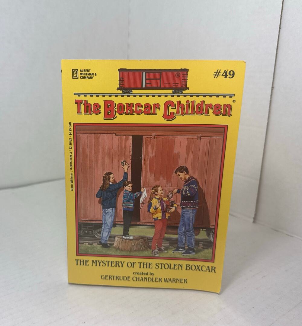 The Boxcar Children 49 The Mystery of the Stolen Boxcar Gertrude Chandler Warner